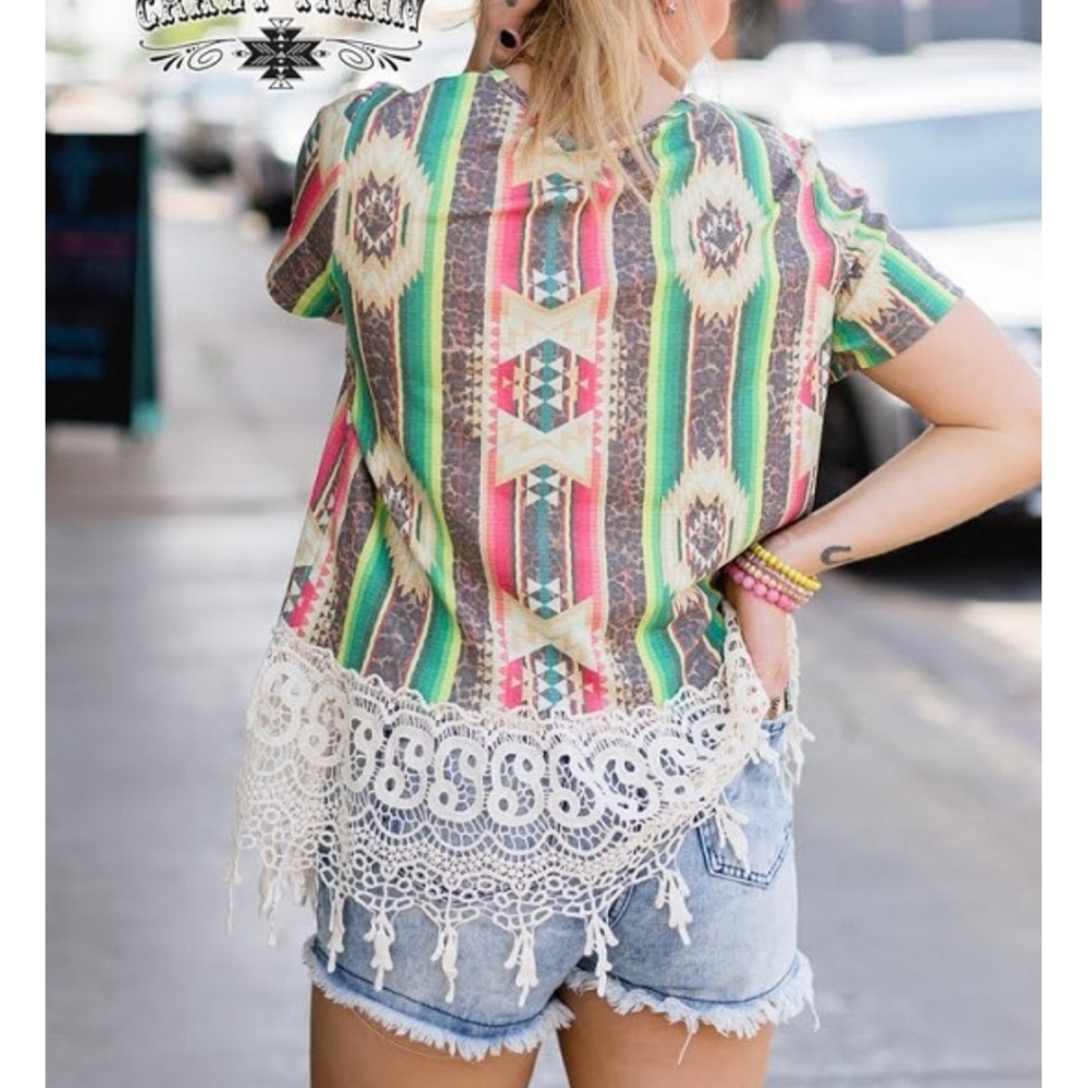 Medium Crazy Train Frisco Top - Picture 4 of 4